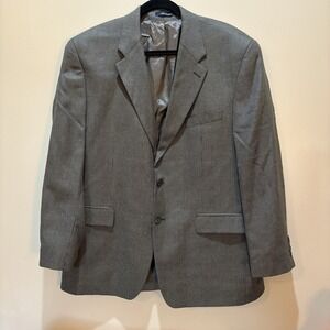 Chaps‎ Ralph Lauren Wool Silk Blend Sport Coat Mens 44R Blazer Suit Jacket